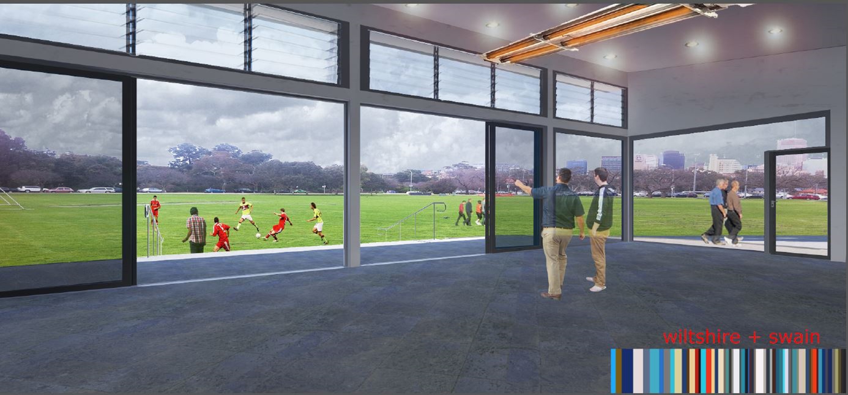 Newclubrooms-Soccer Internal View