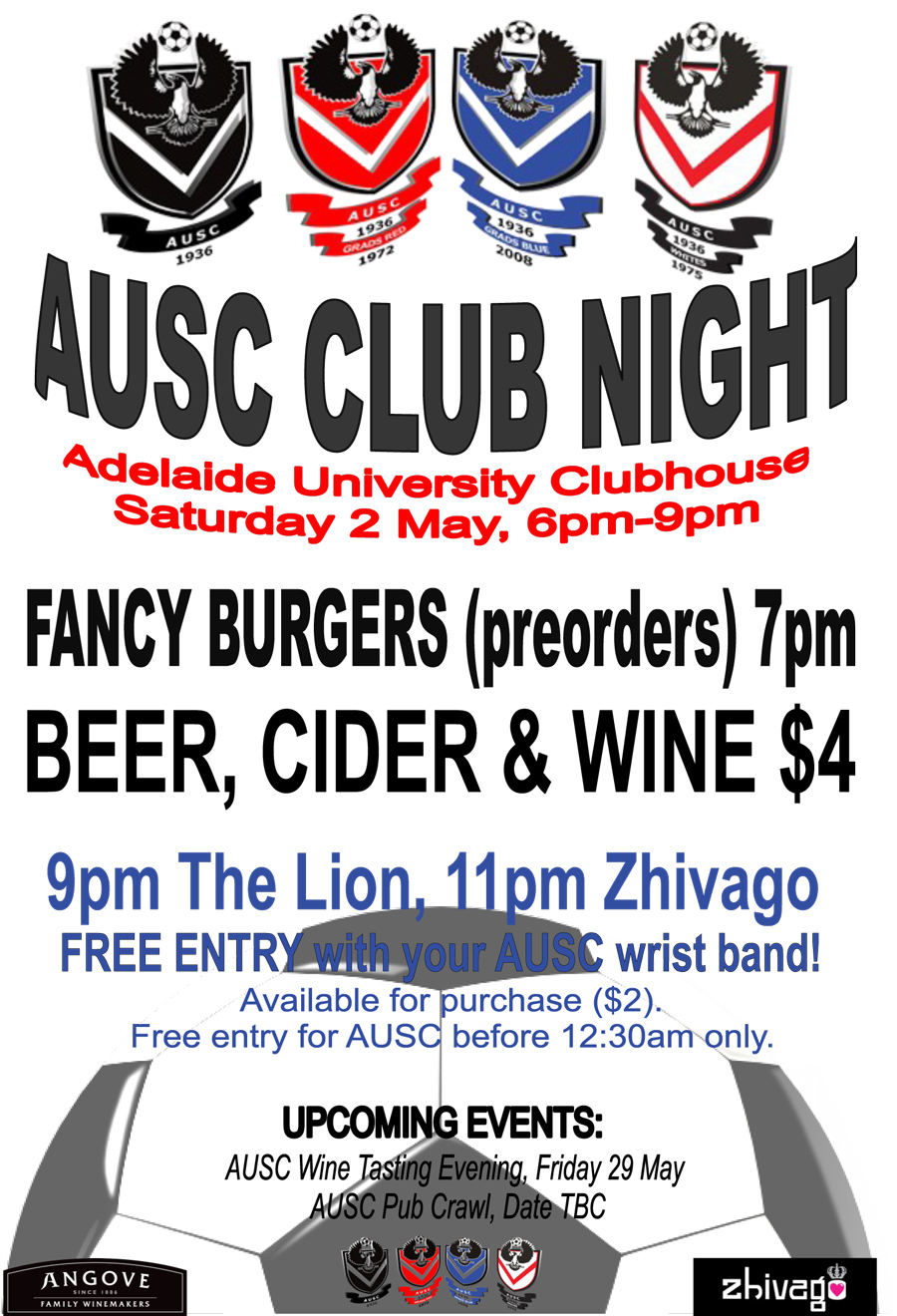 Club night flyer