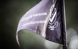 AUSC flag ' Onwards to victory'