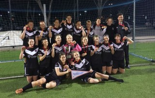 Div 1 women win cup final