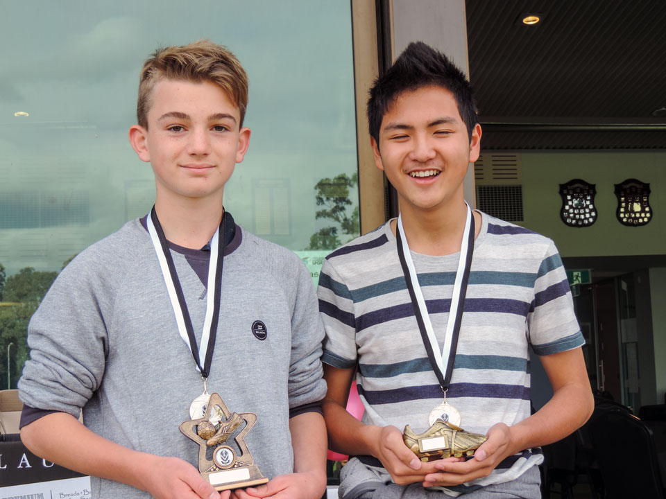 Junior award winners 2016