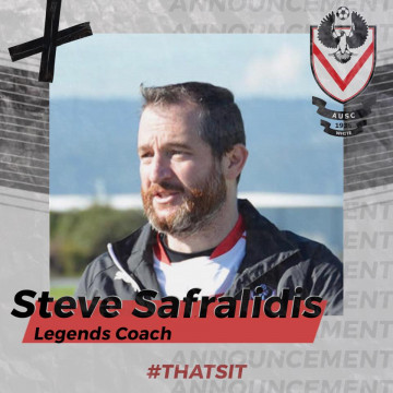 Steve ‘Saf’ Safralidis - AUSC White Legends coach