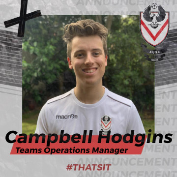 AUSC White Teams Operations Manager - Campbell Hodgins