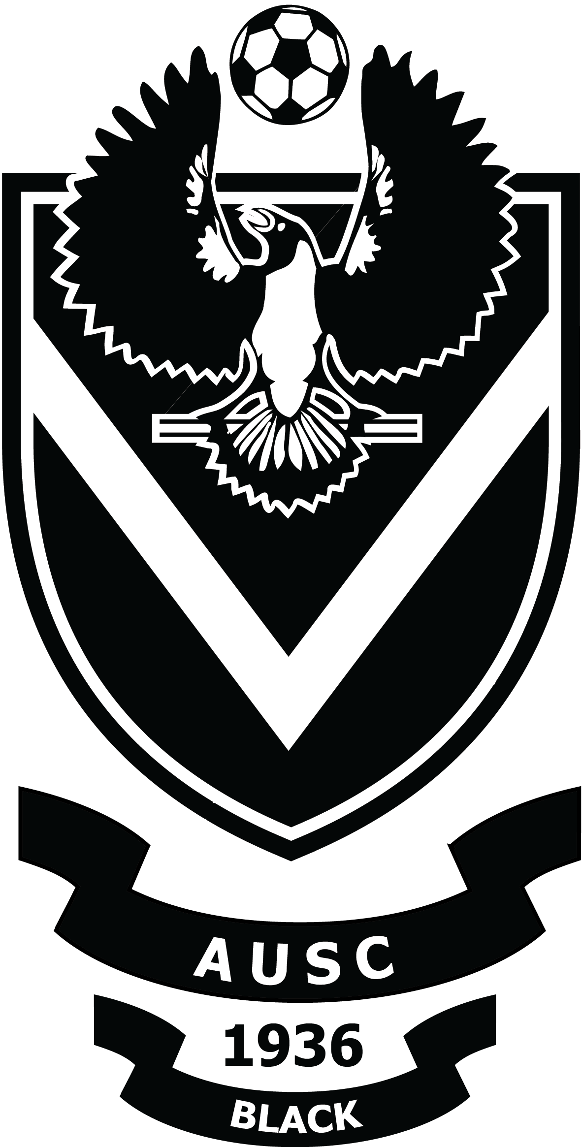 AUSC Black logo