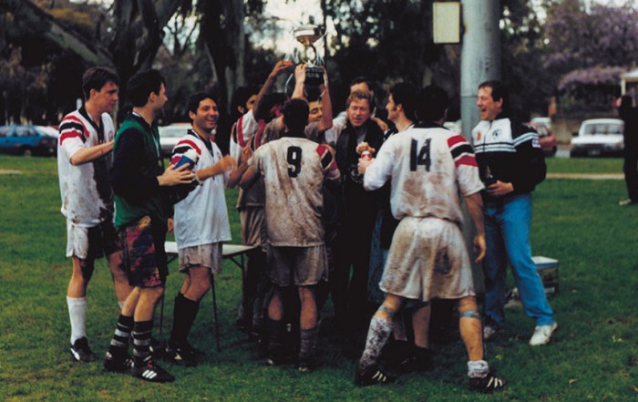 Uni Whites 1996 champions